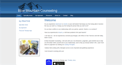 Desktop Screenshot of bluemountaincounseling.com